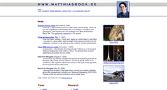 Desktop Screenshot of matthiasbook.de