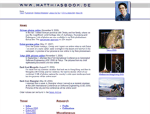 Tablet Screenshot of matthiasbook.de